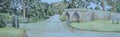 Sutton Splash and Historic Packhorse Bridge Royalty Free Stock Photo