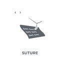 suture icon from Sew collection. Royalty Free Stock Photo