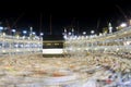 Suudi Arabistan Mekke`de Mescid-i Haram`da Kabe Royalty Free Stock Photo