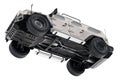 Suv car suspension, bottom view