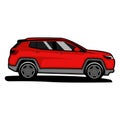 Suv cars designs Royalty Free Stock Photo