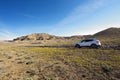 SUV in Desert