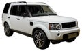 SUV isolated Royalty Free Stock Photo