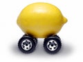 SUV Lemon Car Royalty Free Stock Photo