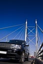 SUV on Nelson Mandela Bridge