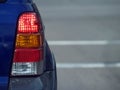 SUV Tail Light Royalty Free Stock Photo