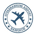 Suvarnabhumi Airport Bangkok logo.