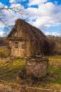 Suvoj Village in Central Croatia Royalty Free Stock Photo