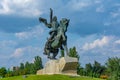 Suvorov Monument in Moldovan town Tiraspol