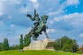 Suvorov Monument in Moldovan town Tiraspol