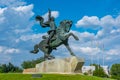 Suvorov Monument in Moldovan town Tiraspol