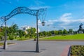 Suvorov Monument in Moldovan town Tiraspol