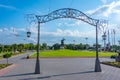 Suvorov Monument in Moldovan town Tiraspol