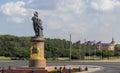 The Suvorov monument in Saint-Petersburg, Russia