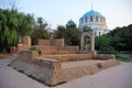 Suvorov redoubt against the St. Nicholas Cathedral in Yevpatoriya.