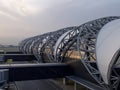 Suwannabhumi airport, Bangkok Thailand in the evening time