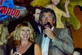 Celebrities actors Suzanne Somers laugh Patrick Duffy