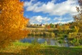 Autumn landscape in Suzdal.