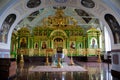 Entering into the nave of Sts. Florus and Laurus Church - Mihali, Suzdal Royalty Free Stock Photo