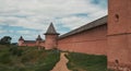 Suzdal, RUSSIA - July 29, 2018: St Euthymius Monastery Royalty Free Stock Photo