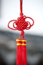 Red Chinese knotting New Year decoration