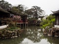 Springtime in Humble Administrator`s Garden, one of the most famous classical gardens of Suzhou Royalty Free Stock Photo
