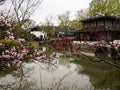 Springtime in Humble Administrator`s Garden, one of the most famous classical gardens of Suzhou