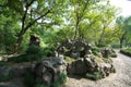 Humble Administrator`s Garden or Zhuozheng yuan in Suzhou, China Royalty Free Stock Photo