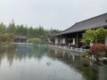 Suzhou Classical Gardens of China, Oriental Venice Royalty Free Stock Photo