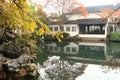 SuZhou liuyuan garden at autumn Royalty Free Stock Photo