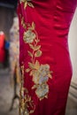 Suzhou tsu silk qipao.