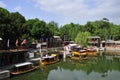 Suzhou Street in The Summer Palace Royalty Free Stock Photo