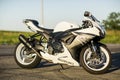 Suzuki GSX-R600 motorcycle Royalty Free Stock Photo