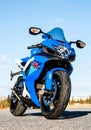 Suzuki GSX-R750 Royalty Free Stock Photo