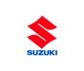 Suzuki logo editorial illustrative on white background