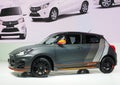 Suzuki Motor Thailand displays a Swift Sport model