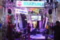 Suzuki motorcycle booth at Philippine Moto Heritage Weekend
