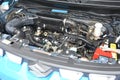Suzuki spresso car engine at Autofest test drive in Pasay, Philippines Royalty Free Stock Photo