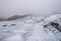 SvÃ­nafellsjÃ¶kull outlet on the VatnajÃ¶kull Glacier in Iceland