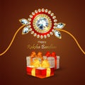 Indian tradition festival happy rakhi