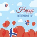 Svalbard And Jan Mayen Independence Day Flat.