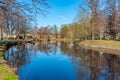Svartan river in Orebro, Sweden Royalty Free Stock Photo