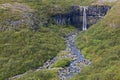 Svartifoss Waterfall, Iceland Royalty Free Stock Photo