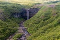 Svartifoss Waterfall Royalty Free Stock Photo