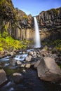 Svartifoss waterfall Royalty Free Stock Photo