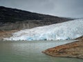 Svartisen glacier Royalty Free Stock Photo