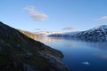 Svartisen Glacier Dam Royalty Free Stock Photo