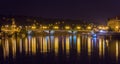 Svatopluk Cech Bridge in Prague Royalty Free Stock Photo