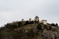 Svaty Kopecek hill above Mikulov town in Czech republic