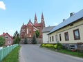Sveksna town, Lithuania Royalty Free Stock Photo